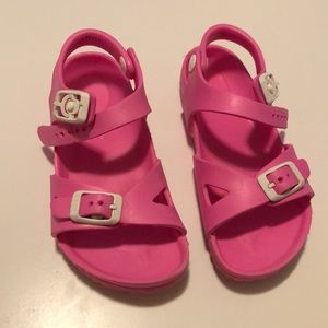 Pink Birkenstock rio